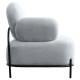 Clair Sofa mit Armlehnen in minimalistischem Design